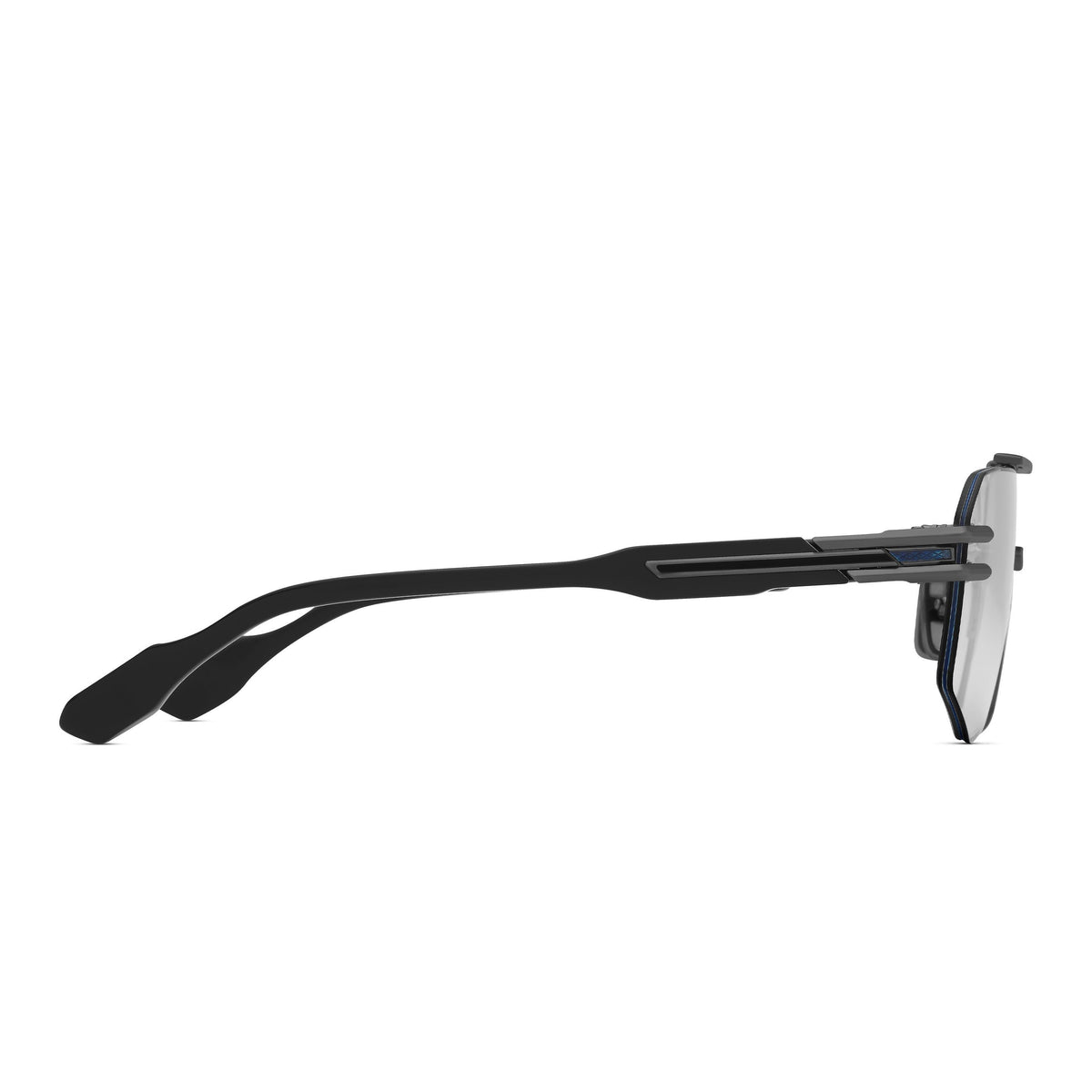 DITA GRAND-DEUS — Antique Silver - Black — side view (DTX488-A-02)