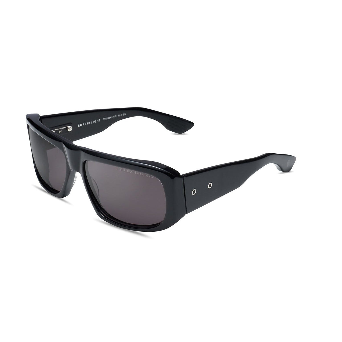 DITA Superflight // Black - Silver - Dark Grey — angle view