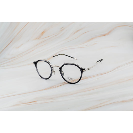 Kio Yamato KP-297U color 02 Black Pattern and Palladium — frame view 2