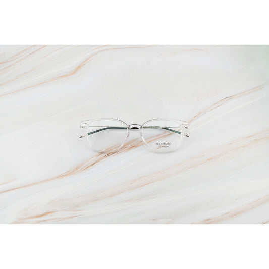 Kio Yamato KP-296U color 03 Clear Crystal and Palladium — frame view 1