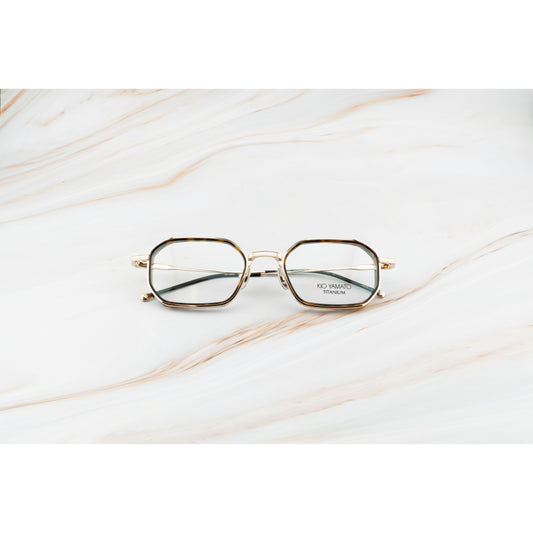Kio Yamato KP-285U color 01 Japanese Gold and Dark Tortoise — frame view 1