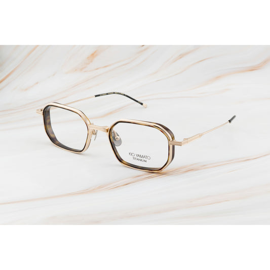 Kio Yamato KP-285U color 01 Japanese Gold and Dark Tortoise — frame view 2