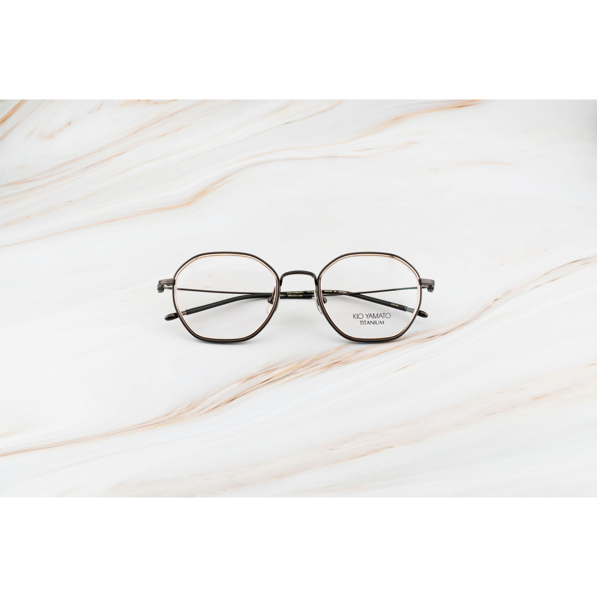Kio Yamato KT-560U color 05 Dark Olive and Rose Gold — frame view 1