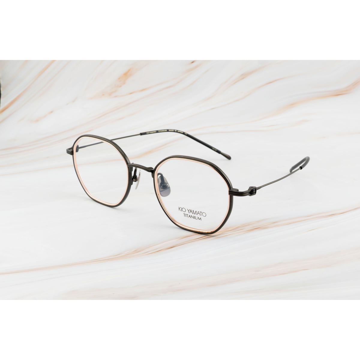 Kio Yamato KT-560U color 05 Dark Olive and Rose Gold — frame view 2