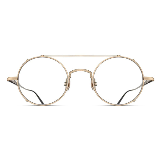 M3143 - Brushed Gold Clear Lens 46-22-145