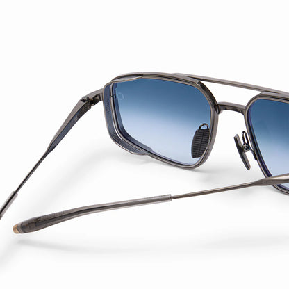 Atlantis Brushed Black Rhodium - AKS-534B-55 - Point of U. | Boston