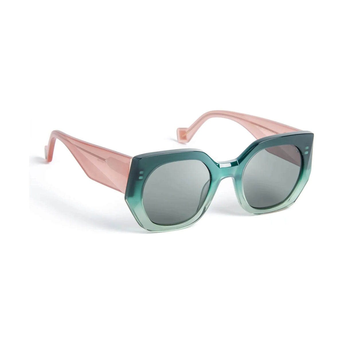 BARBARA / 4055 GREEN GRADIENT / PINK TEA GL - Point of U. | Boston
