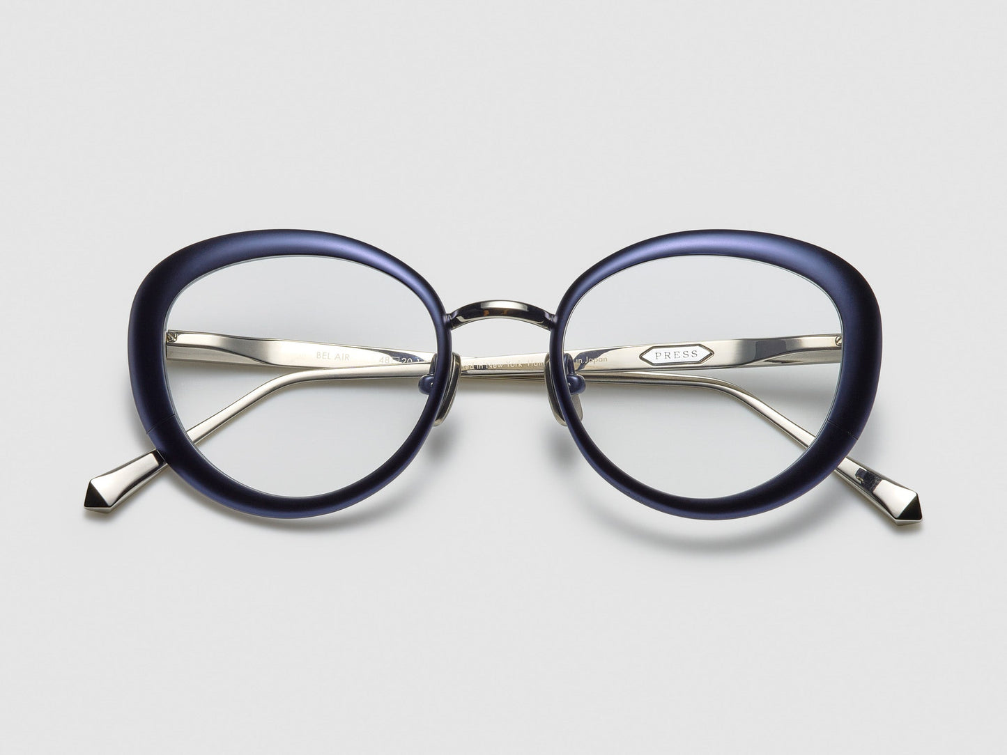 PRESS Bel Air Optical / Navy / Platinum - ST001 - view 1