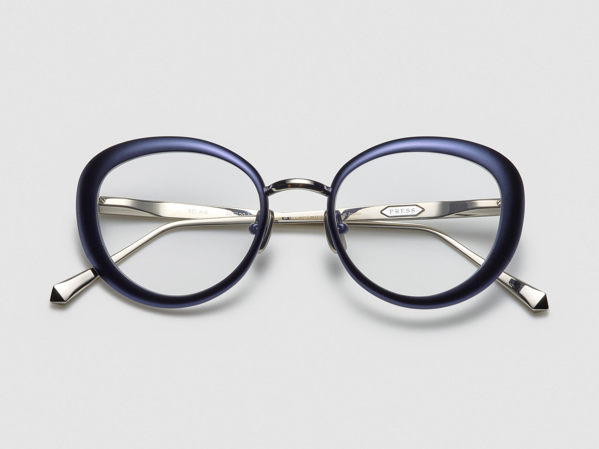 PRESS Bel Air Optical / Navy / Platinum - ST001 - view 1