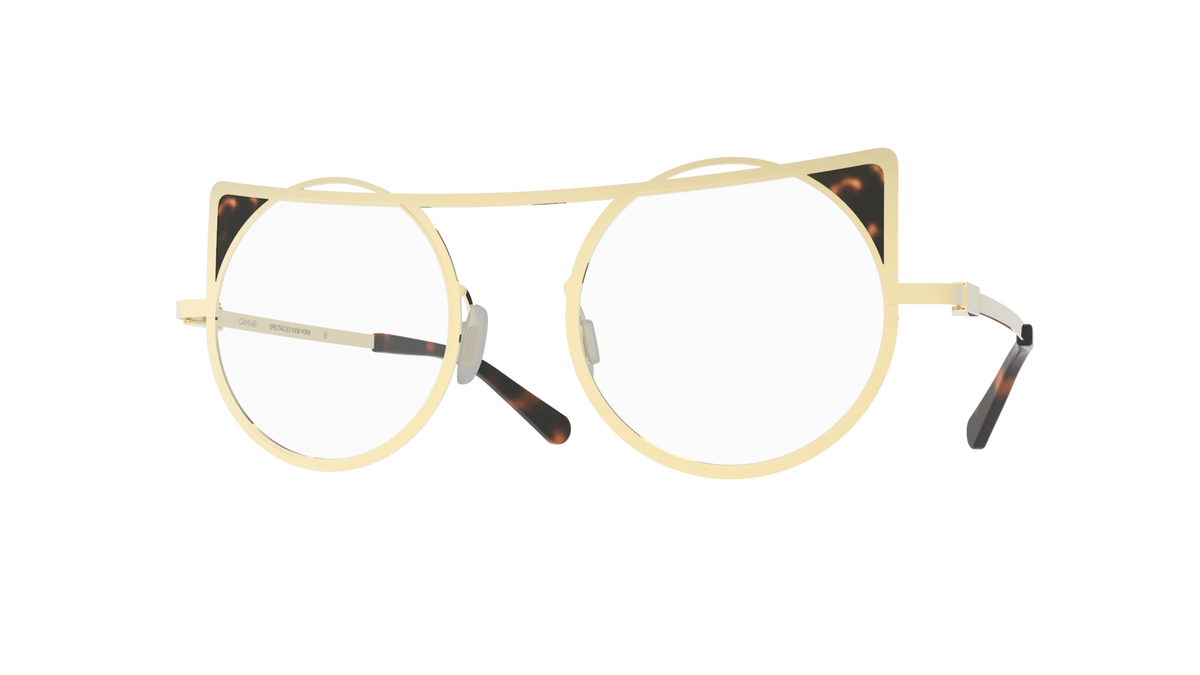 CONDESA - GLOSSY GOLD/HAVANA OPTICAL FRAME – CON.5GD.DH