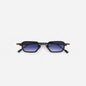 Deneb-t b/lg-1 – black & lunar gold w/ tortoise insert / gradient dark blue cr39 lens