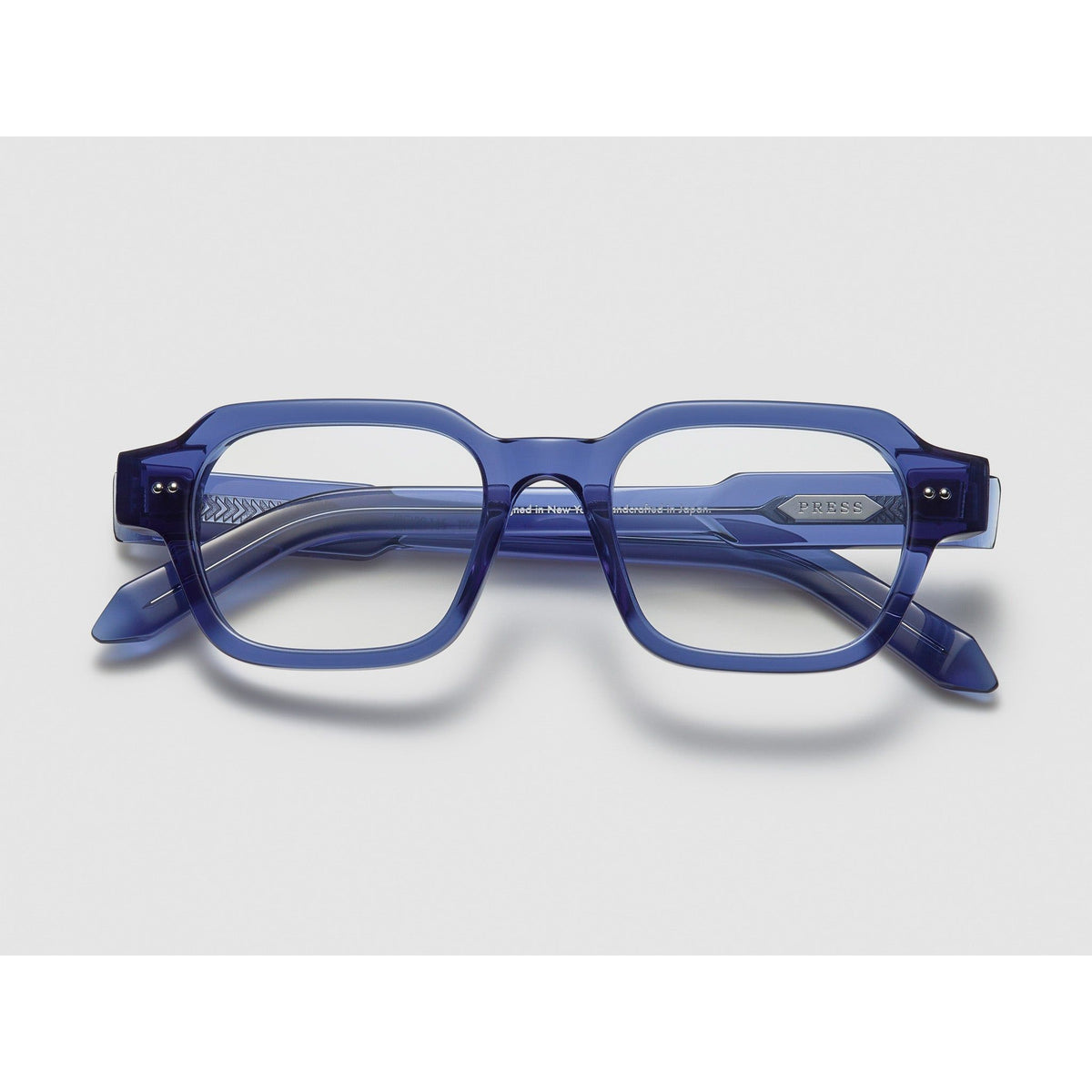 PRESS The Face Optical / Blue Crystal / Silver - TI002 - view 1