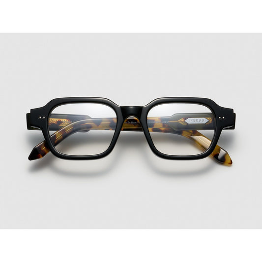 PRESS The Face Optical / Black Tortoise / Silver - TI015 - view 1