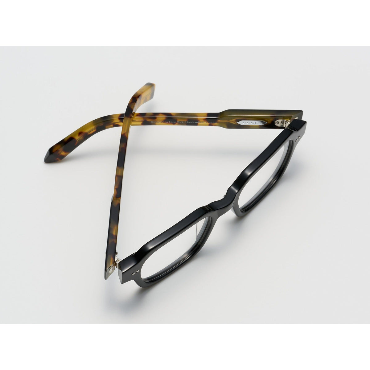 PRESS The Face Optical / Black Tortoise / Silver - TI015 - view 3