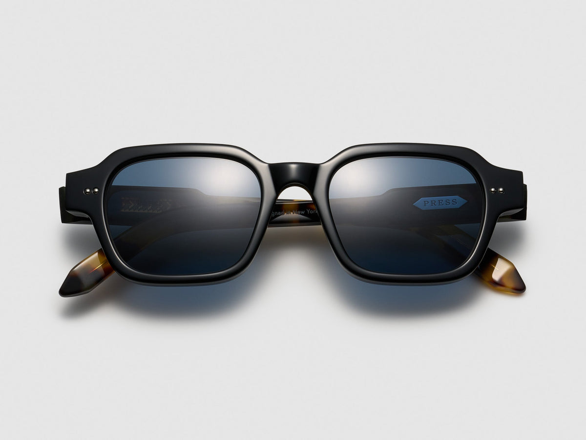 PRESS The Face / Black Tortoise / Silver - TI015 - view 1