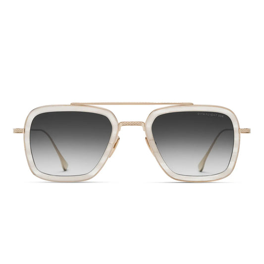 Flight.006 // White Swirl 7806-V-WHT-GLD-52 - Point of U. | Boston