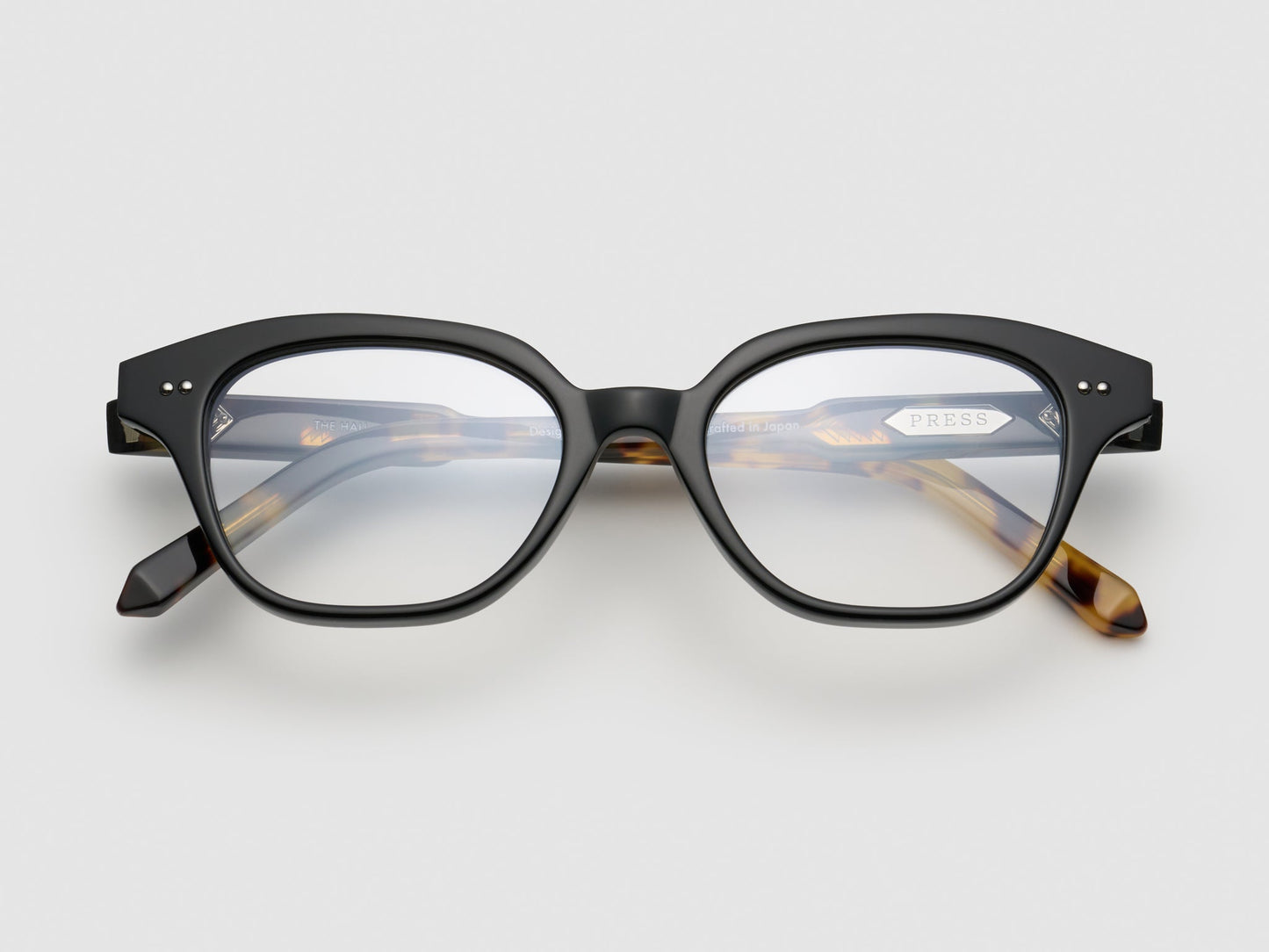PRESS The Hall Optical / Black Tortoise / Silver - TI015 - view 1