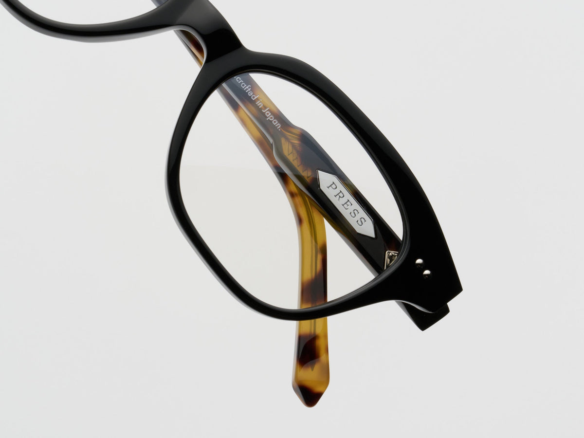PRESS The Hall Optical / Black Tortoise / Silver - TI015 - view 4