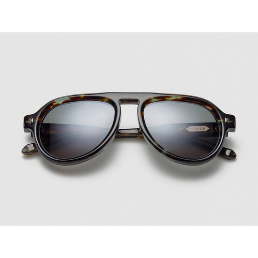 PRESS Harlem Square / Noir / Silver - PU005 - view 1