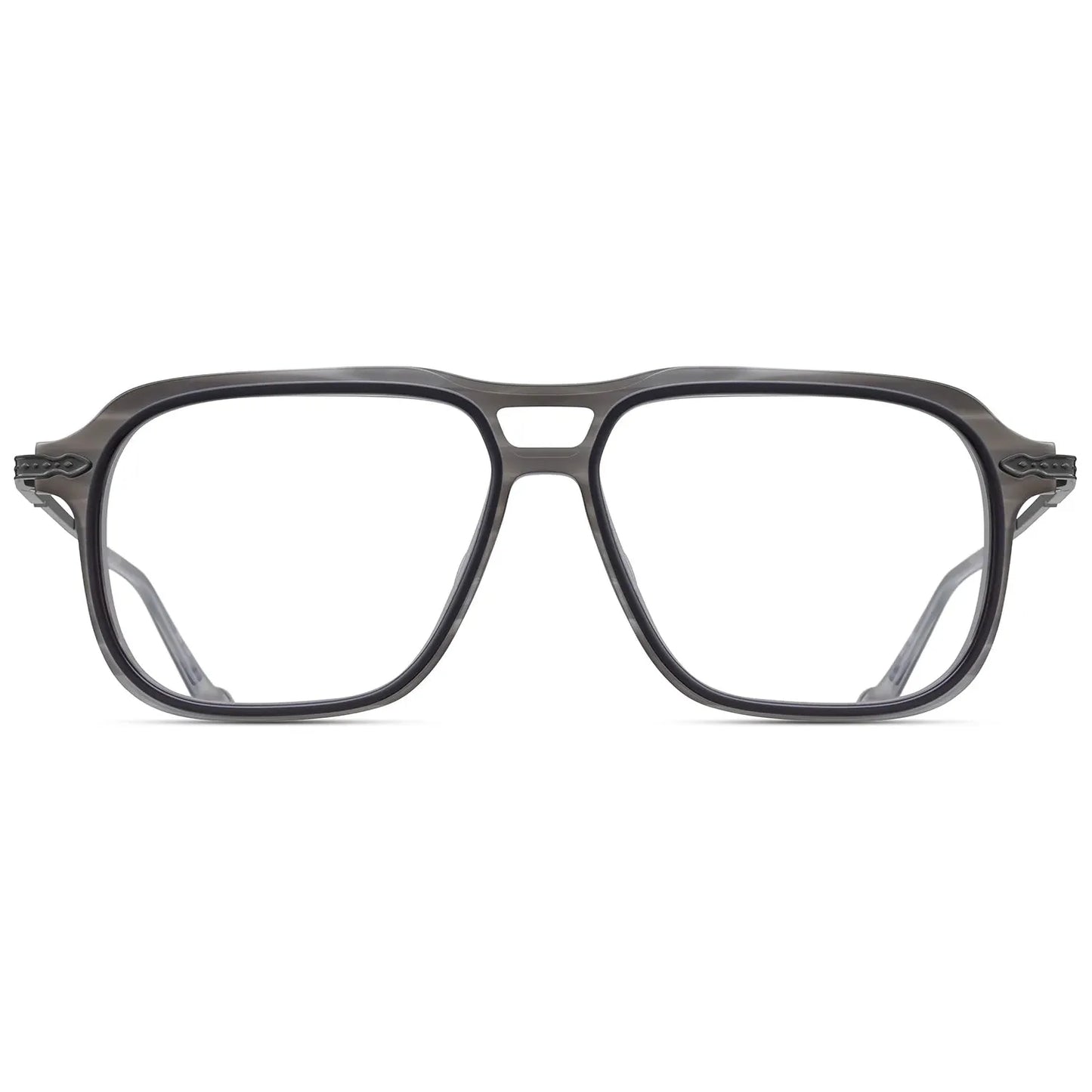 M2062 - Matte Grey Stone - Matte Black Clear Lens 56-15-145