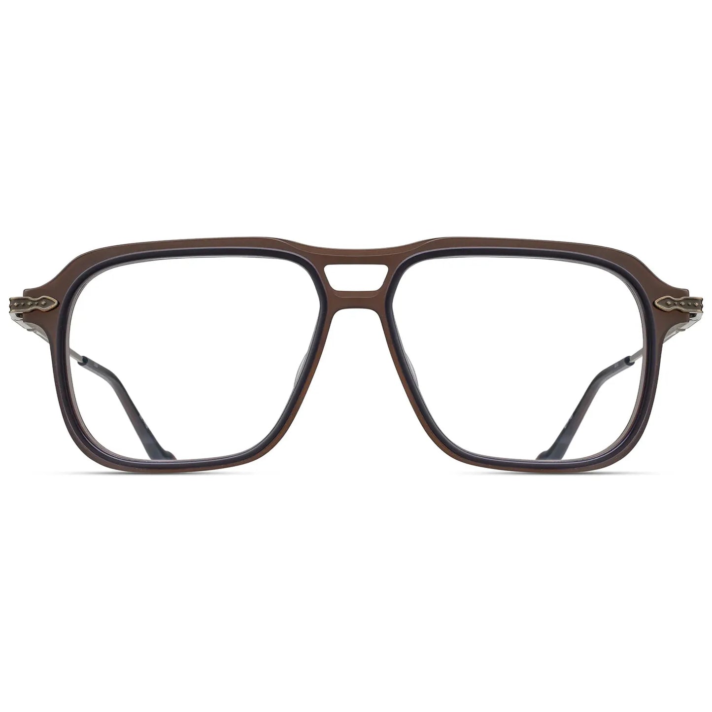 M2062 - Taupe - Antique Gold Clear Lens 56-15-145