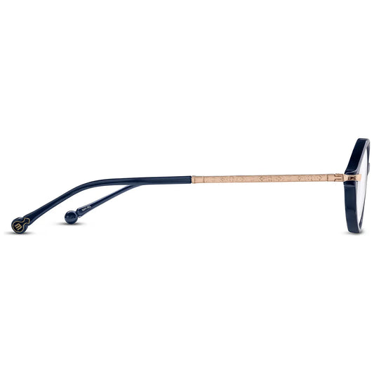 M2066 Navy - Rose Gold Clear Lens 47-21-145