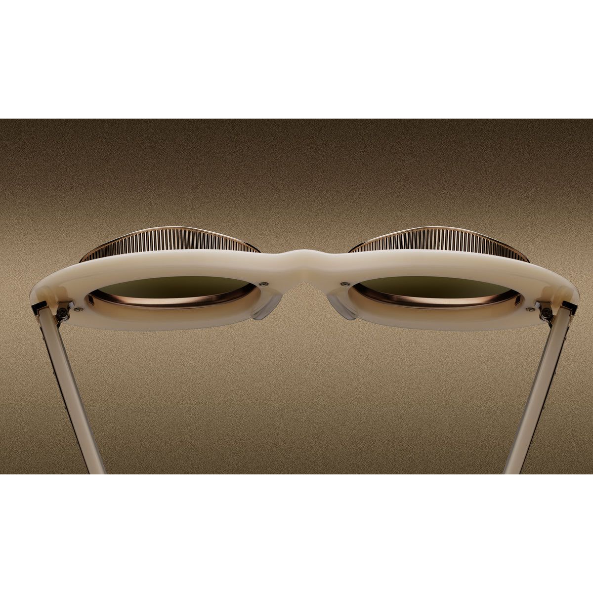 10604H / Brushed Gold Milk White