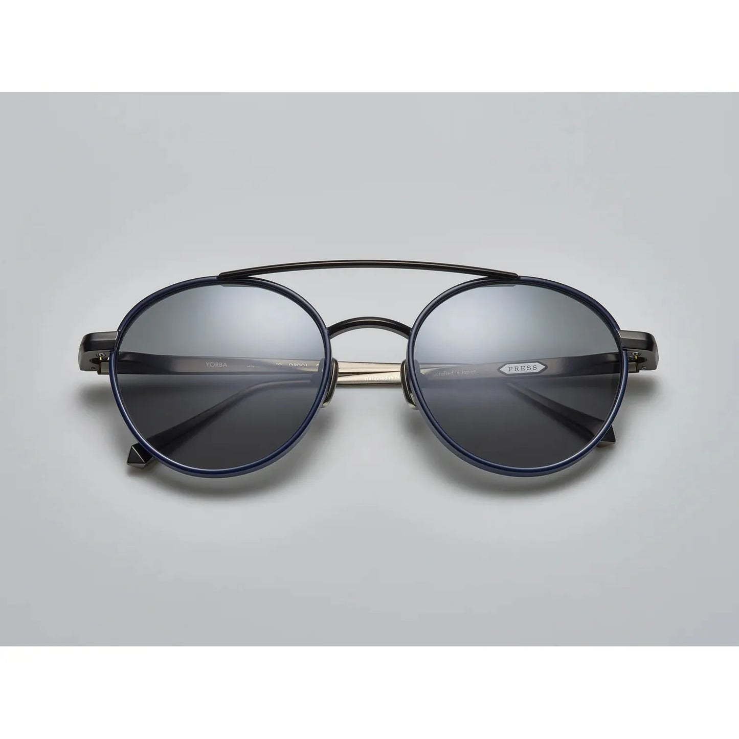 Yorba - Shiny Navy / Matte Navy / Matte Ruthenium - DR001