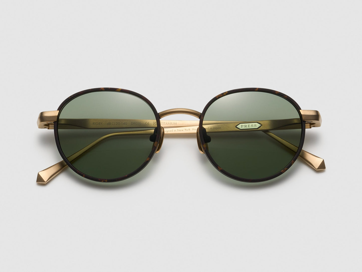 PRESS Rigby / Matte Tortoise - DR010 - view 1