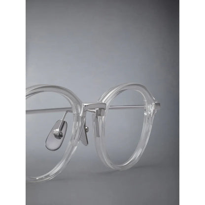 * Round eyeglasses in acetate UEO011A-G0003-000 - Point of U. | Boston