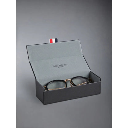 * Round eyeglasses in acetate UEO011A-G0003-001 - Point of U. | Boston