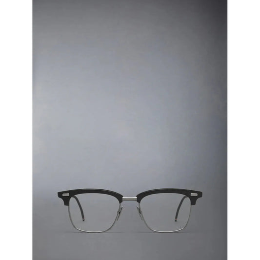 Rectangular Eyeglasses in Acetate and Titanium