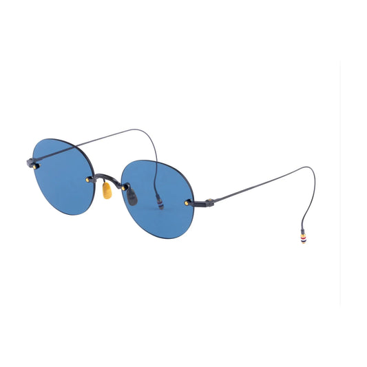 Rimless oversized sunglasses in Titanium