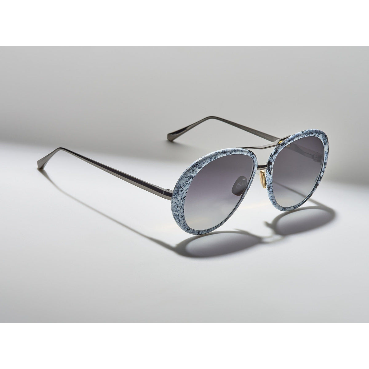 PRESS Zagato Marble / White Marble / Ruthenium - ST008 - view 2