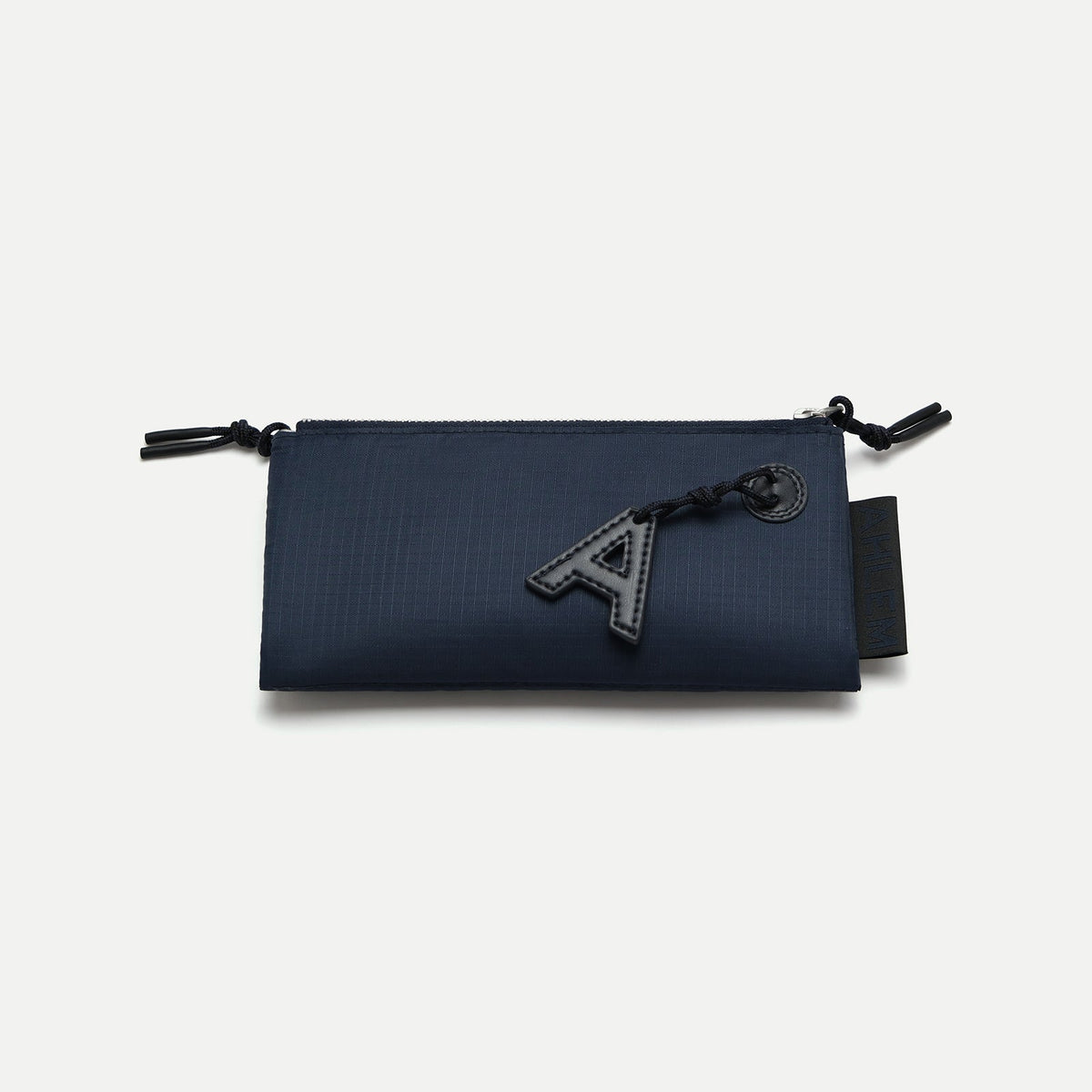AHLEM Voyager Collection: Double Zipper Pouch — Navy