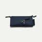 AHLEM Voyager Collection: Double Zipper Pouch — Navy