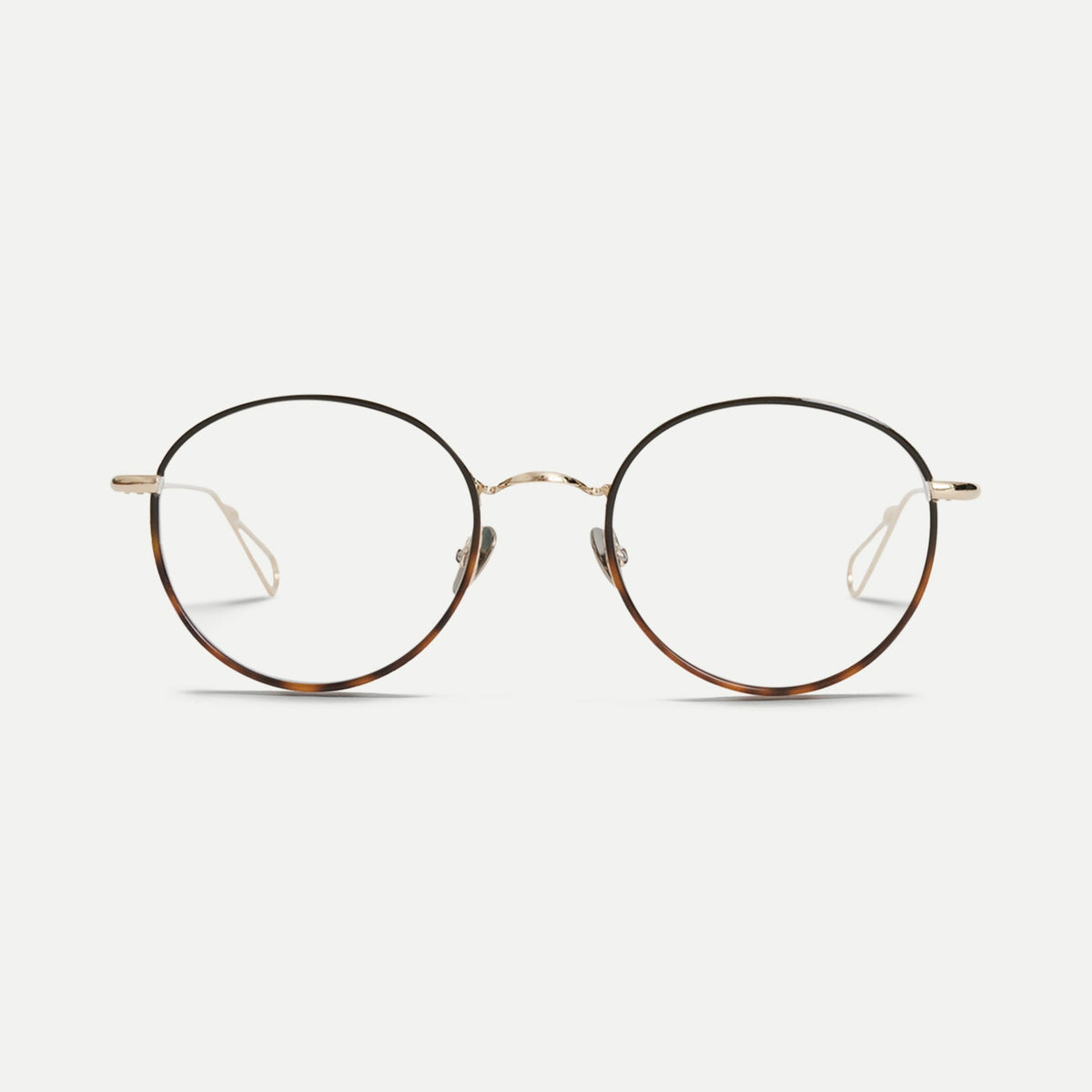 AHLEM Auber — Optical — Grey Gold / Gradient Turtle Windsor — front view