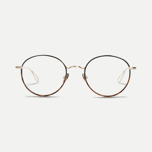 AHLEM Auber — Optical — Grey Gold / Gradient Turtle Windsor — front view