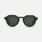 AHLEM Grenelle — Sunglasses — Dark Green/G15 — front view