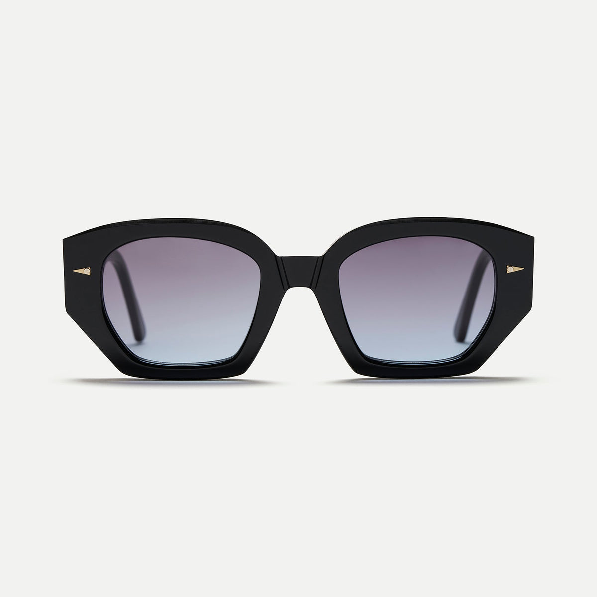 AHLEM Constantine — Sunglasses — Black/Blue Gradient — front view