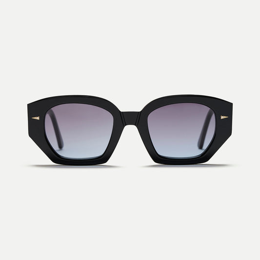AHLEM Constantine — Sunglasses — Black/Blue Gradient — front view
