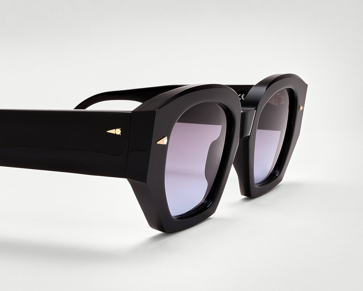 AHLEM Constantine — Sunglasses — Black/Blue Gradient — detail view 2