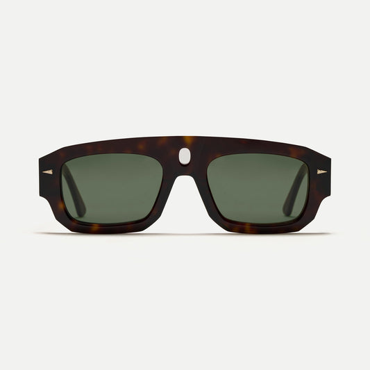 AHLEM x GAUCHERE — Sunglasses — Dark Turtle / G15 — front view