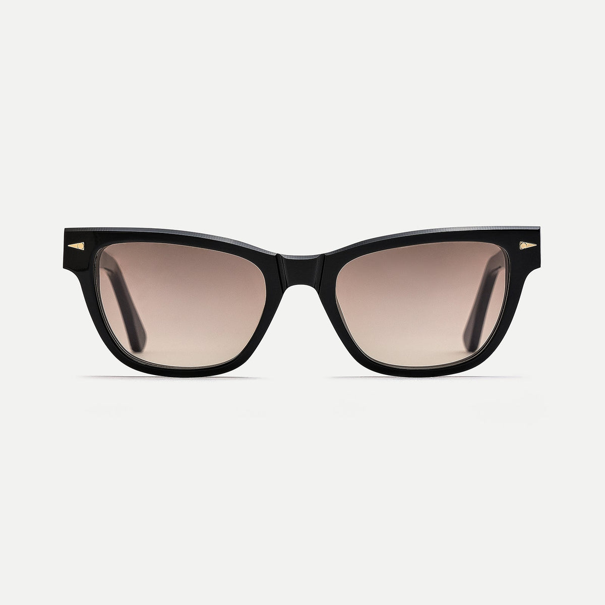 AHLEM Cassette — Sunglasses — Black/Rain Gradient — front view