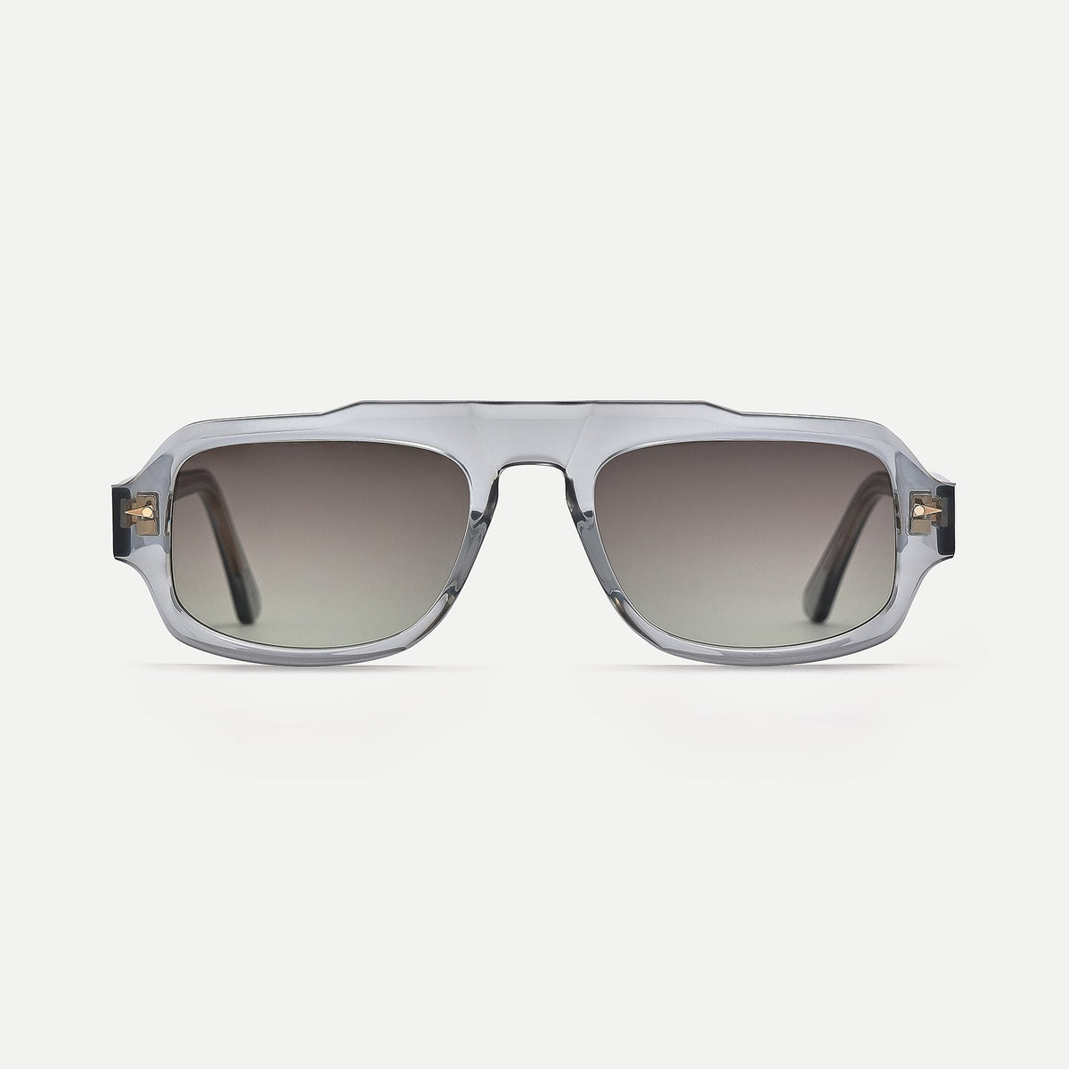 AHLEM George V — Sunglasses — Sealight / Green Gradient — front view