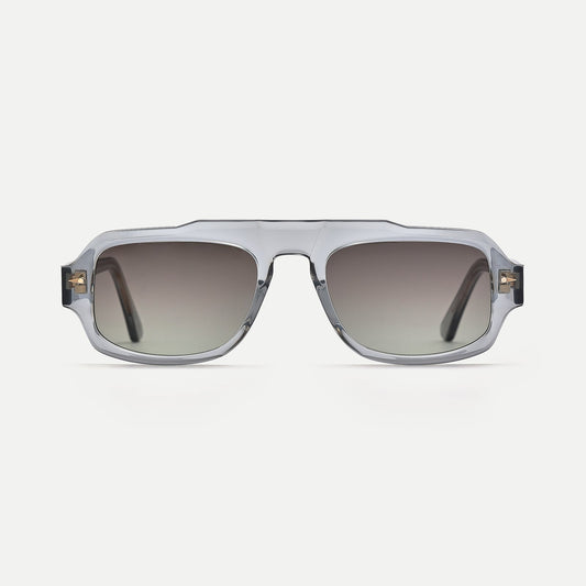 AHLEM George V — Sunglasses — Sealight / Green Gradient — front view