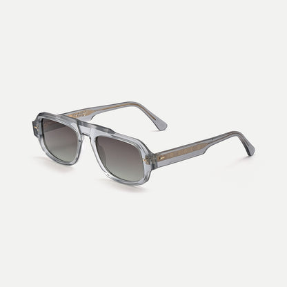 AHLEM George V — Sunglasses — Sealight / Green Gradient — detail view 1