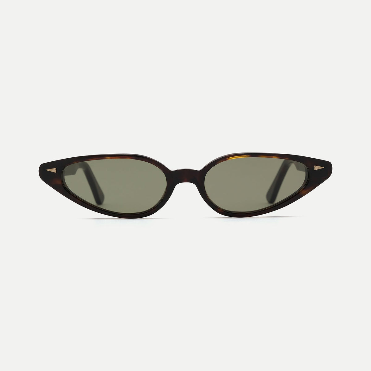 AHLEM Comedie — Sunglasses — Dark Turtle/Khaki Light — front view