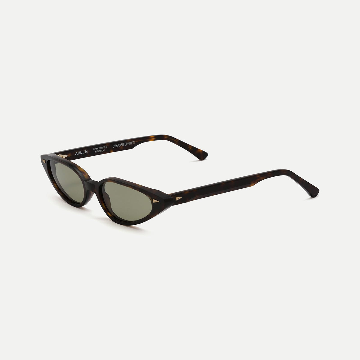 AHLEM Comedie — Sunglasses — Dark Turtle/Khaki Light — detail view 1