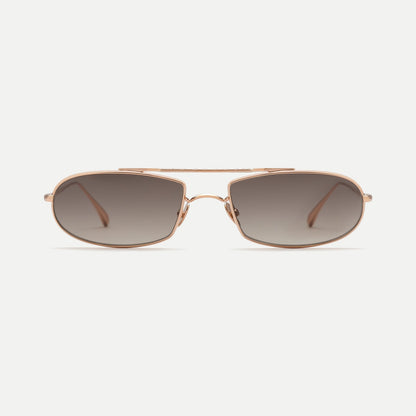 AHLEM Guerin — Sunglasses — Peony Gold/Rain Gradient — front view